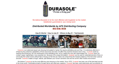 Desktop Screenshot of durasole.com